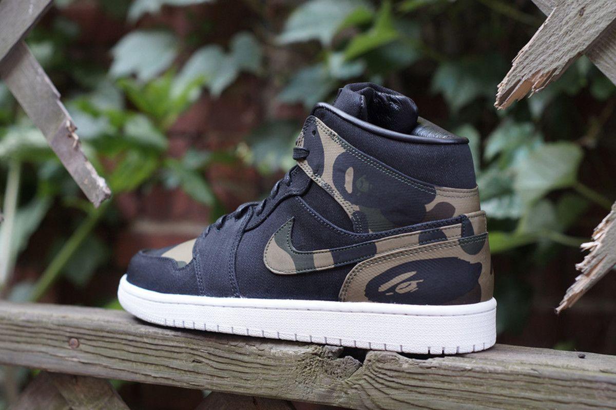 BAPE Jordan Logo - Air Jordan 1 “Bape” by JBF Customs - Freshness Mag