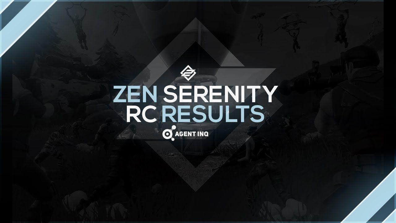 RC Zen Logo - Zen Serenity Rebirth Recruitment Challenge 2018 2019 Results #ZSRC18
