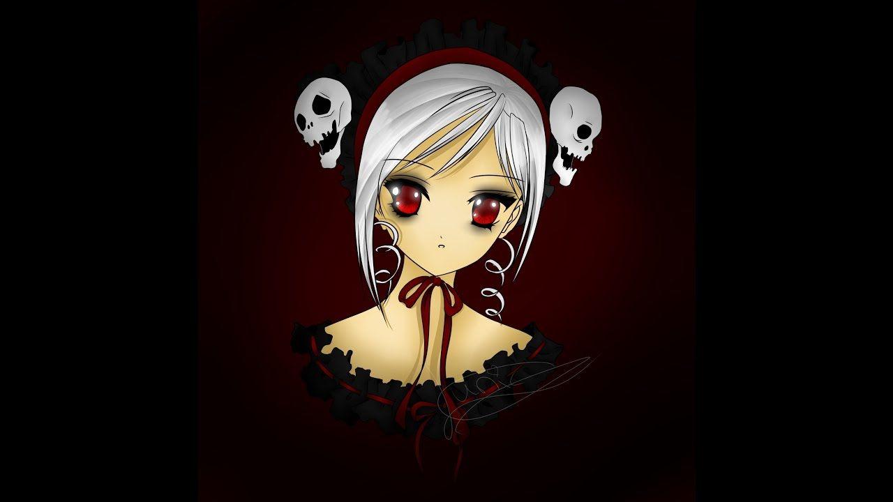 Vampire Girl YouTube Logo - Speedpaint:. - Vampire Girl - YouTube