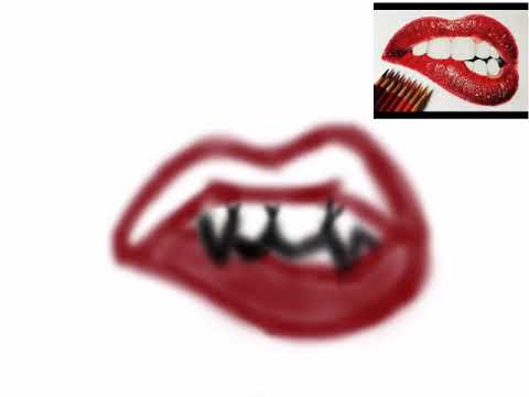 Vampire Girl YouTube Logo - Vampire Girl (Half Face) |Reference Used| IbisPaint X Speedpaint ...