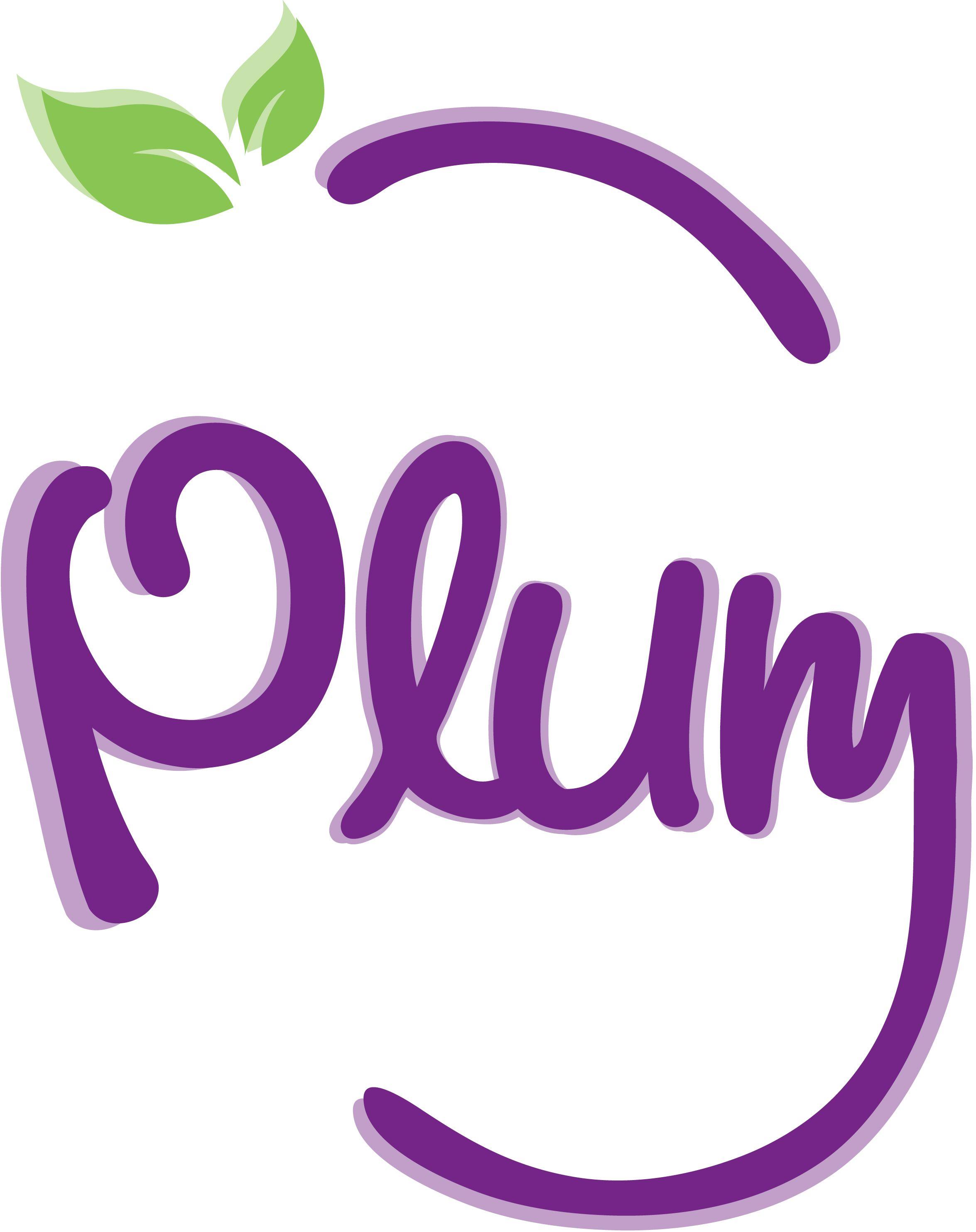 Plum Logo - Self Promotion – 'Plum Logo Designs.' | AmyTurnerDesign.