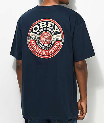 Blue Obey Logo - Obey T-Shirts | Zumiez