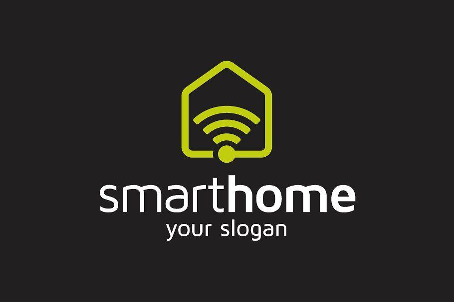 Smart Home Logo - Smart Home Logo ~ Logo Templates ~ Creative Market