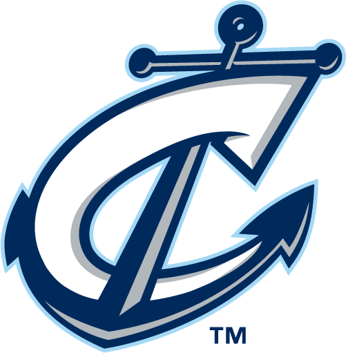 Navy and White Sports Logo - Columbus Clippers Alternate Logo League (IL)