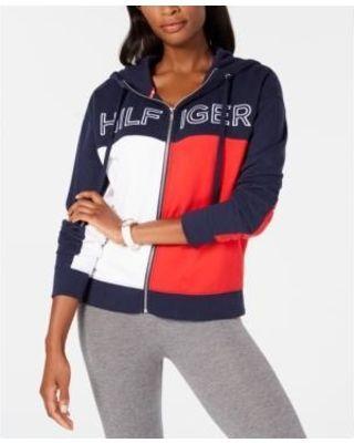 Navy and White Sports Logo - Hot Bargains! 40% Off Tommy Hilfiger Sport Logo Heritage Zip-Front ...