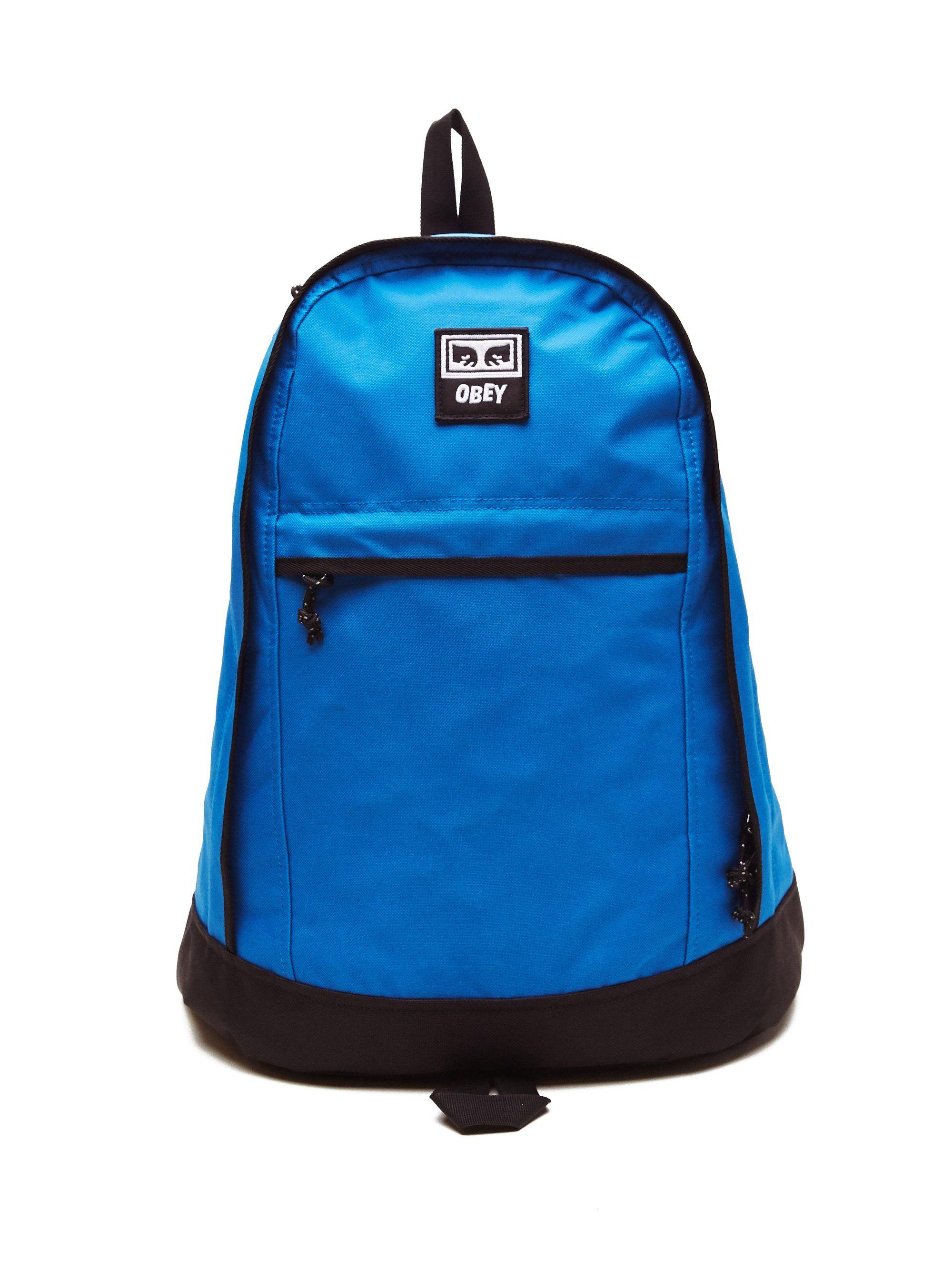 Blue Obey Logo - Drop Out Day Pack