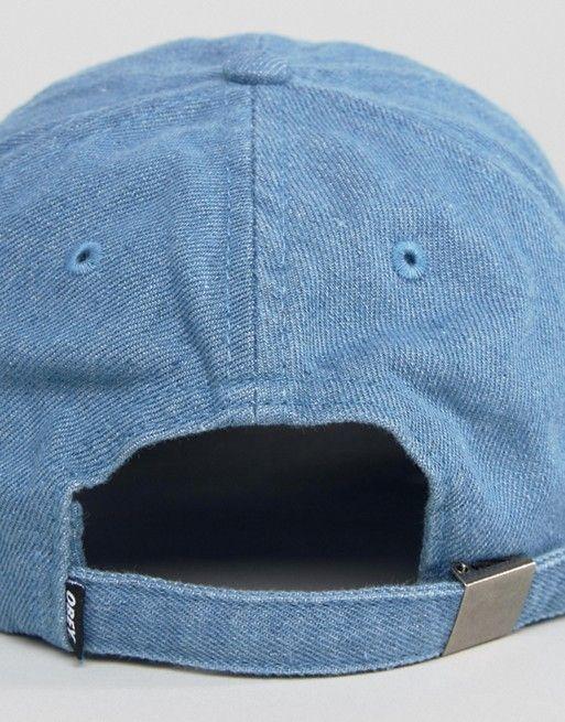 Blue Obey Logo - Glamour Mens Blue Obey Logo Filton 6 Panel Cap Caps And Hats Fabulous
