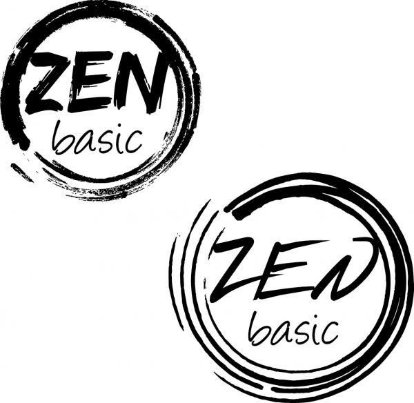 Circle Clothing Logo - Designs by logomaker - Zen Basics is my clothing line. It has ...