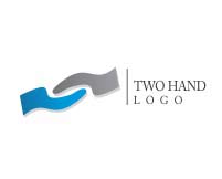 Two Hands Logo - Free Vector Business Logo Design Download. Logo Vector Business