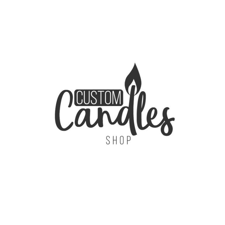 Candel Logo - Custom Candles Logo – Javier Zomeno – Graphic Designer