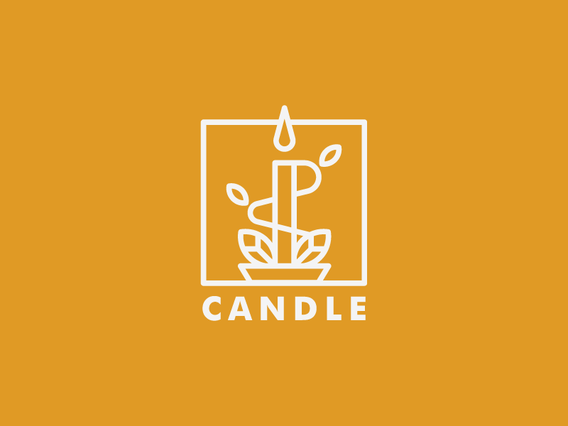 Candle Logo - Candle Logo Design by Josh Hayes | Dribbble | Dribbble