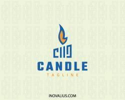 Candle Logo - Candle Logo Design | Inovalius