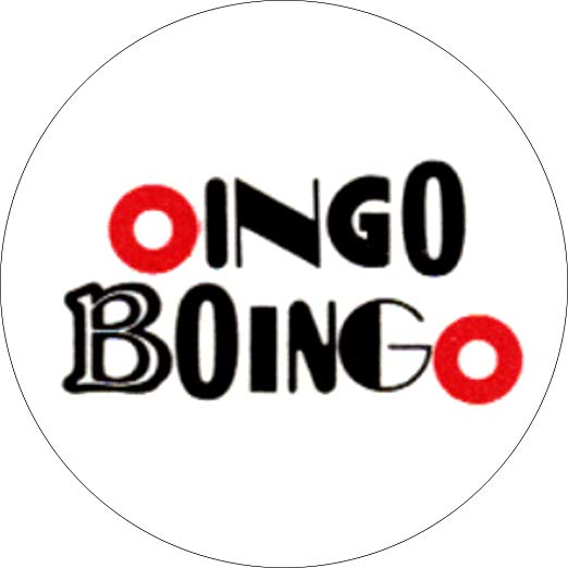 Circle Clothing Logo - Oingo Boingo (Red Circles) Button Pin: Clothing