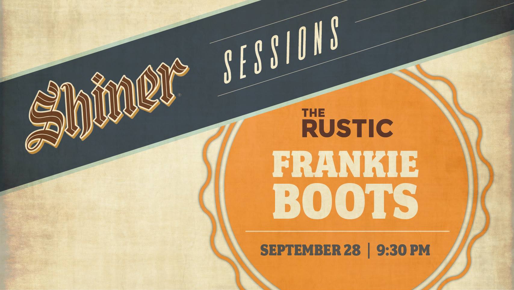 The Rustic Dallas Logo - Shiner Sessions: Frankie Boots @ The Rustic - Dallas, Dallas [28 ...