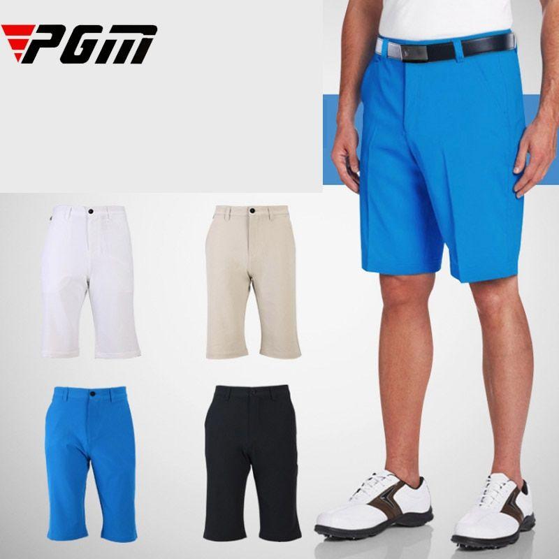 Navy and White Sports Logo - LOGO Brand quality Men Golf shorts Sport Leisure Shorts Belt Solid ...