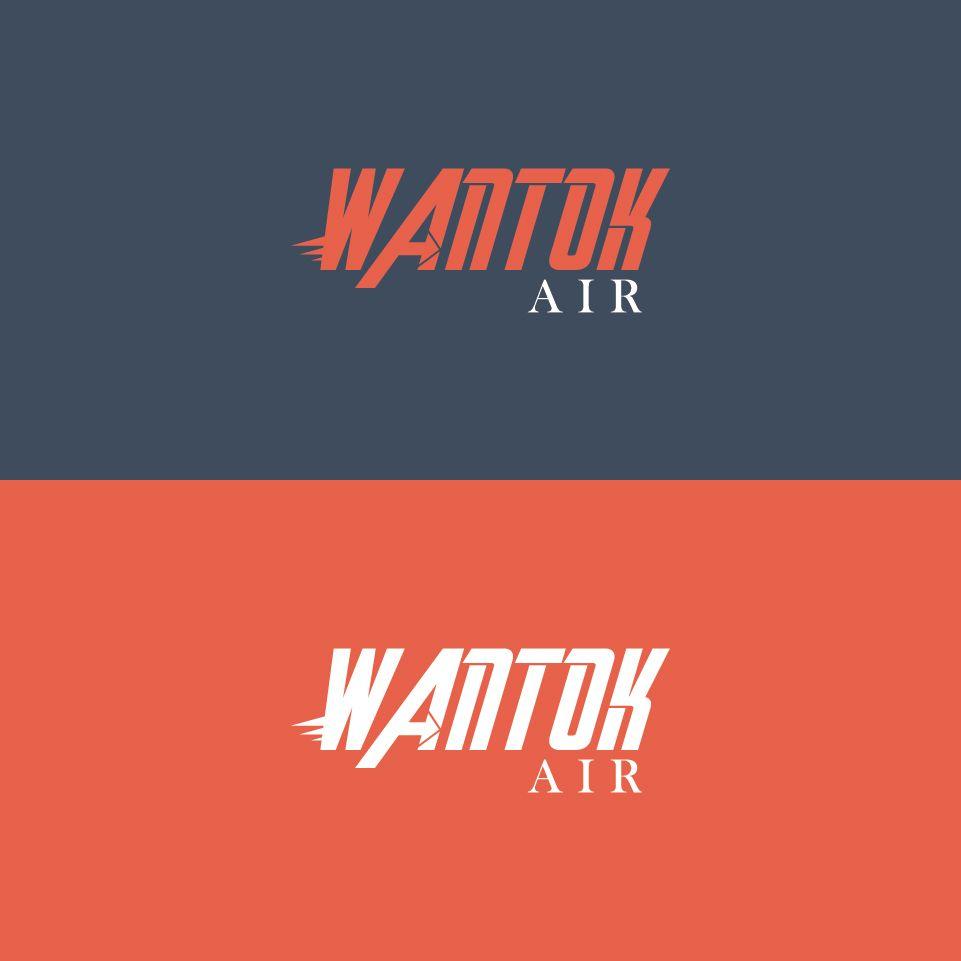 Blue Orange Red Airline Logo - Modern, Colorful, Airline Logo Design for Wantok Air