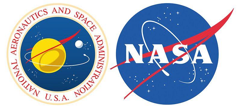 2015 NASA Logo - What does the red swoosh in NASA's 'meatball' logo mean? | Sockrotation