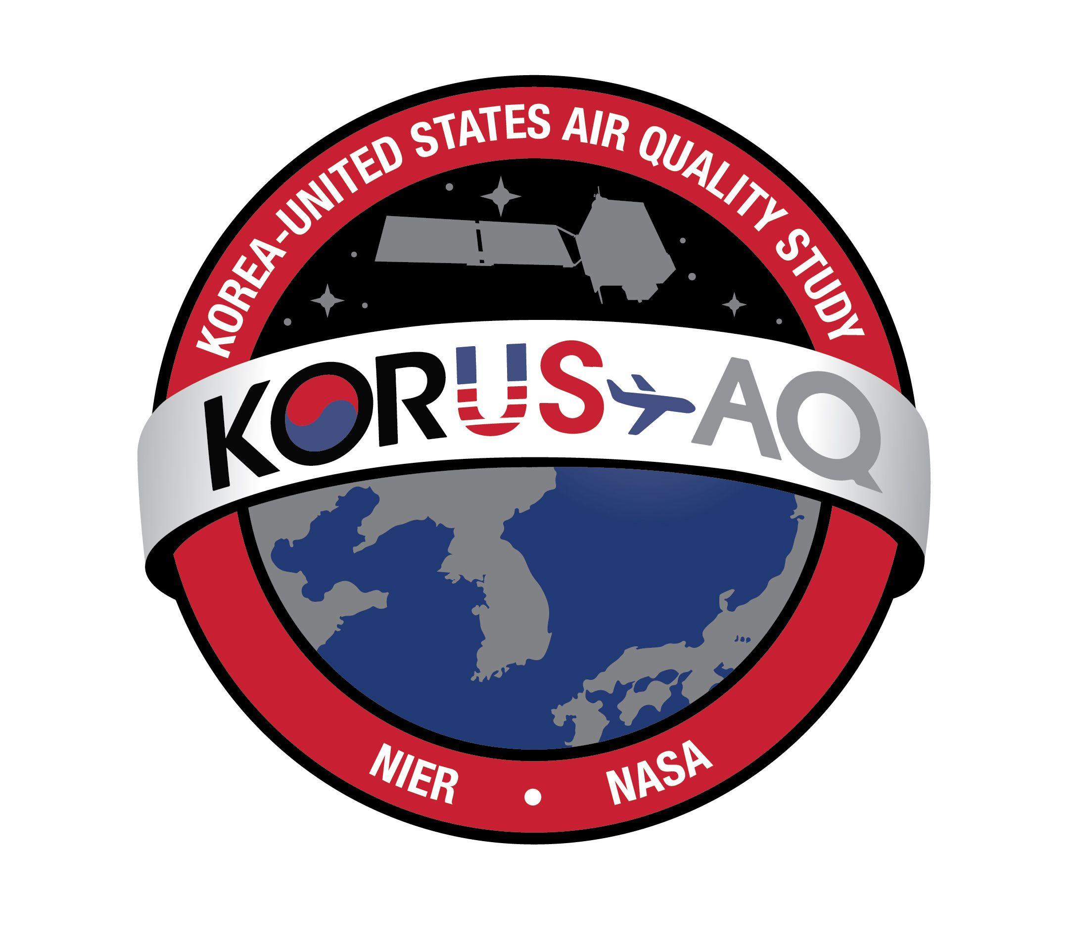 2015 NASA Logo - KORUS Logo - Patch | KORUS-AQ