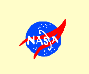 2015 NASA Logo - nasa logo drawing by The Channel of English C