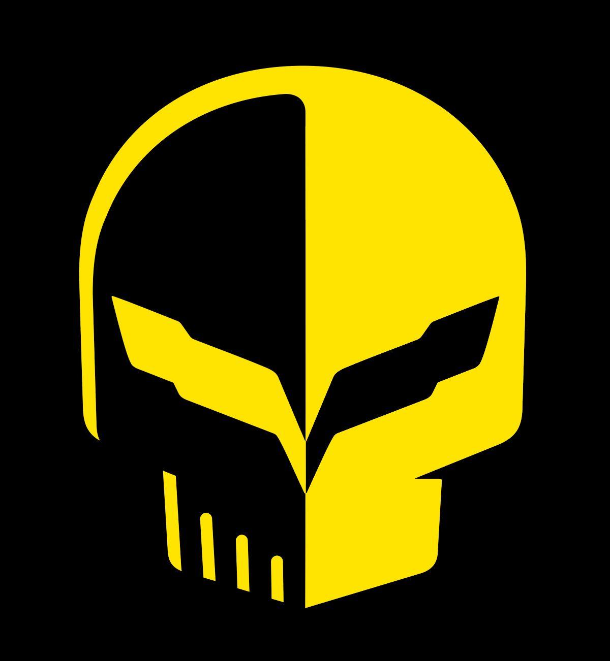 Corvette Skull Logo - THE SKULL | Logos | Corvette, Chevy corvette z06, Racing