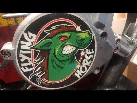 Flying Horse Motor Logo - EPA FLYING HORSE 66/80cc Dyno test #2 - YouTube