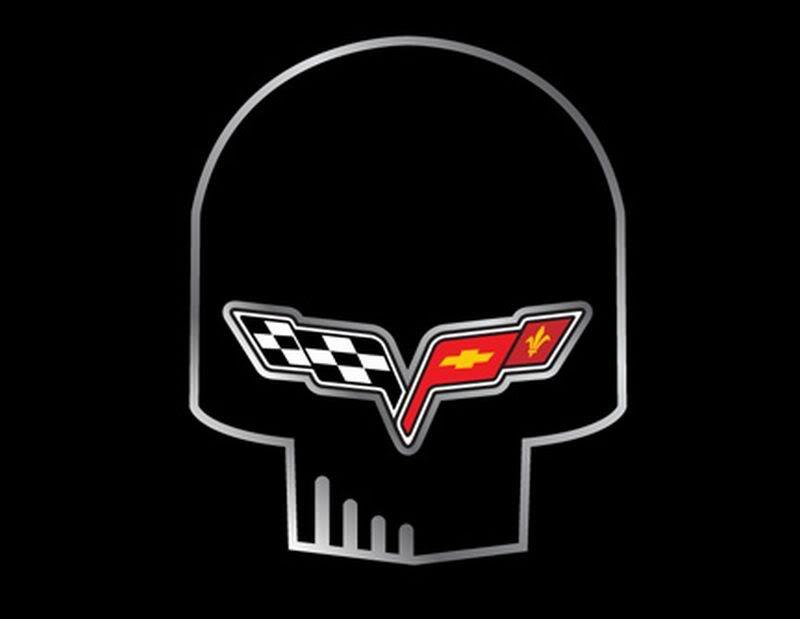 Corvette Skull Logo - Corvette jake Logos