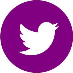 Purple Twitter Logo - Purple twitter 4 icon - Free purple social icons