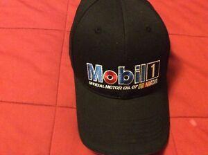 Flying Horse Motor Logo - Mobil 1 Ball Cap Offical Motor Oil NASCAR Pegasus Flying Horse Hat