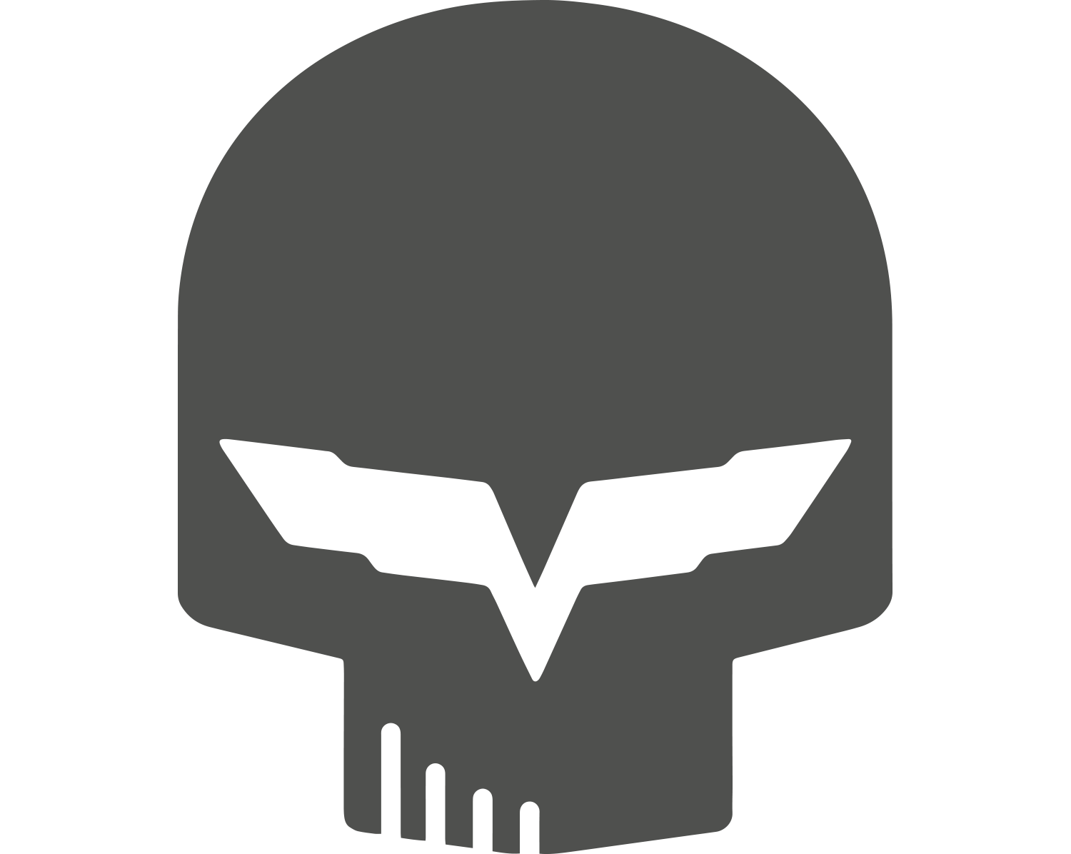 Corvette Skull Logo - Chevy Corvette Jake Decal | Cars | Corvette, Chevy, Cars