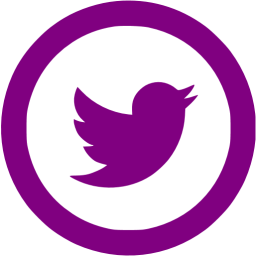Purple Twitter Logo - Purple twitter 5 icon - Free purple social icons