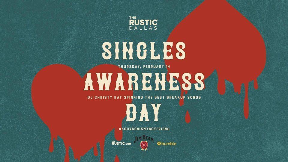 The Rustic Dallas Logo - Singles Awareness Day | The Rustic, Dallas TX - Feb 14, 2019 - 6:00 PM