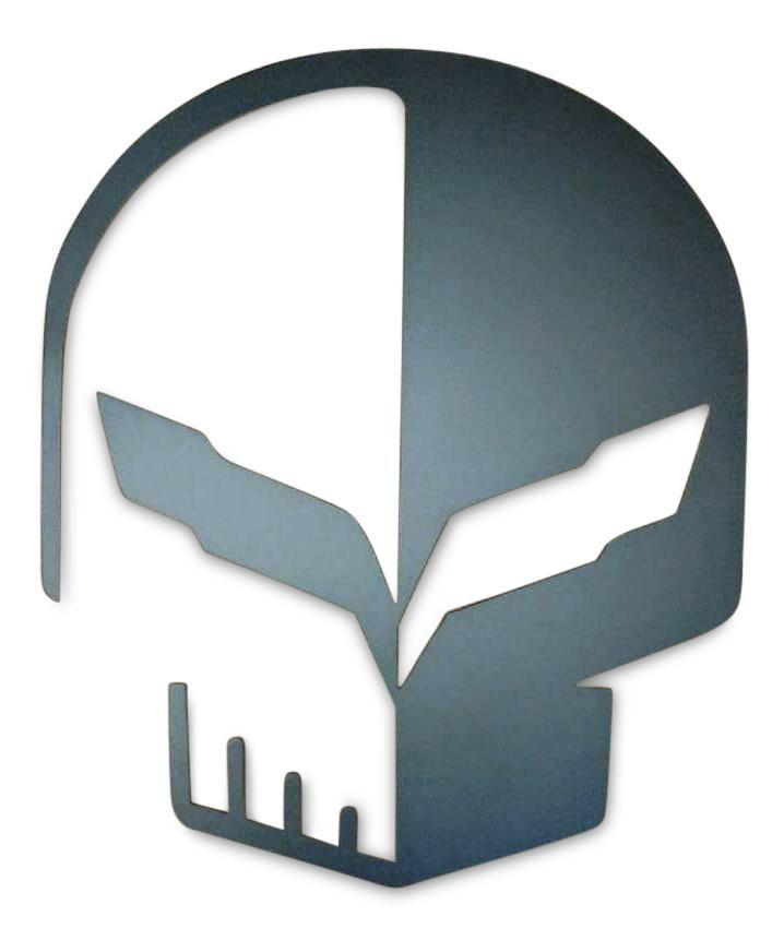 Corvette Skull Logo - Jake edition corvette punisher skull logo – 'MERICAN MOTORSPORTS ...