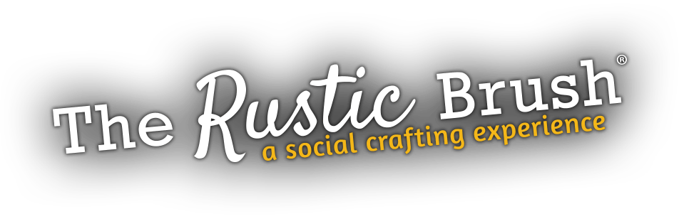 The Rustic Dallas Logo - The Rustic Brush | DIY Painted Wooden Signs & Home Décor Workshops