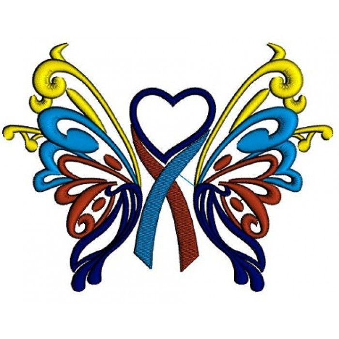 Autism Butterfly Logo - Clipart butterfly autism - Graphics - Illustrations - Free Download ...