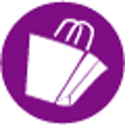 Purple Twitter Logo - shopgoodwill