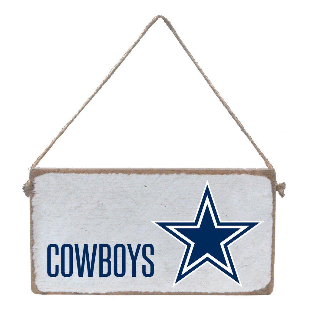 The Rustic Dallas Logo - Dallas Cowboys Team Logo Mini Plank | Rustic Marlin