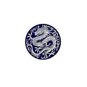 Dragon in Circle Logo - Chinese Year Of The Dragon Accessories