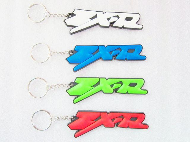 Red White Blue Green Logo - RED WHITE BLUE GREEN Motorcycle Rubber Keychain Key Chain Ring For ...