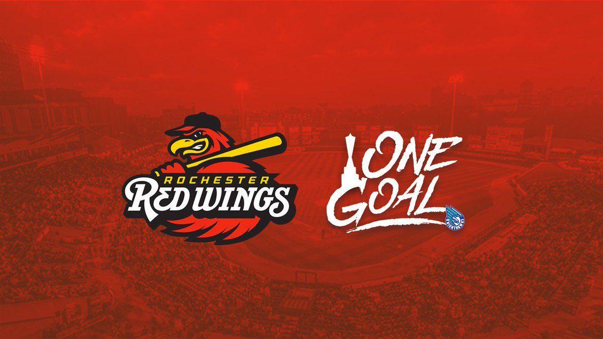 Rochester Red Birds Logo - Rochester Red Wings of a feather WIN together