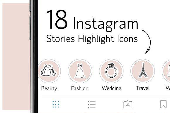 W Us On Instagram Logo - 20 Brilliant Instagram Highlight Icon Sets for Brands & Bloggers ...