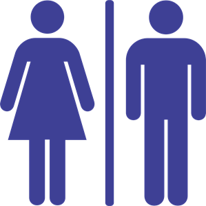 Woman Logo - toilete man and woman Logo Vector (.CDR) Free Download