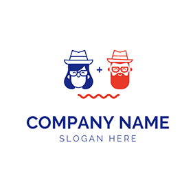 Blue Woman Logo - Free Woman Logo Designs. DesignEvo Logo Maker