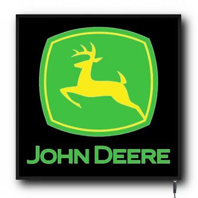 New John Deere Logo - LED John Deere logo sign (MT004)