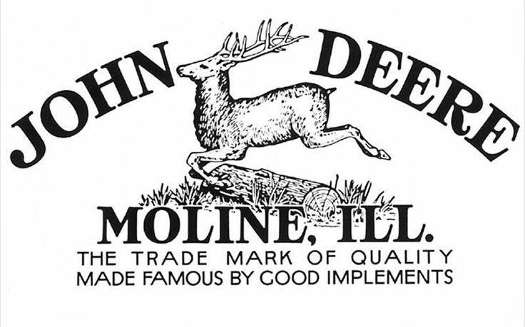 Jphn Deere Logo - John Deere logo 1912