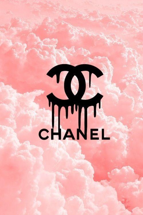 Pretty Chanel Logo - Imagen de chanel, pink, and clouds | Chanel in 2019 | Pinterest ...