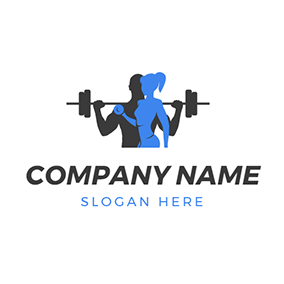 Blue Woman Logo - Free Woman Logo Designs | DesignEvo Logo Maker