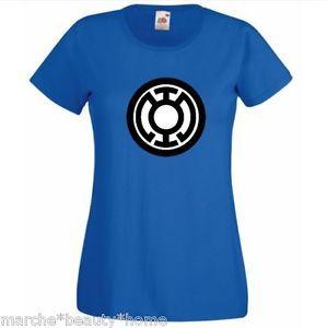 Blue Woman Logo - LADY FIT BLUE LANTERN Royal Blue cotton woman's top logo t-shirt XL ...