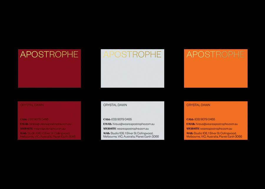 Silver Red Apostrophe Logo - Apostrophe — Gemma Mahoney