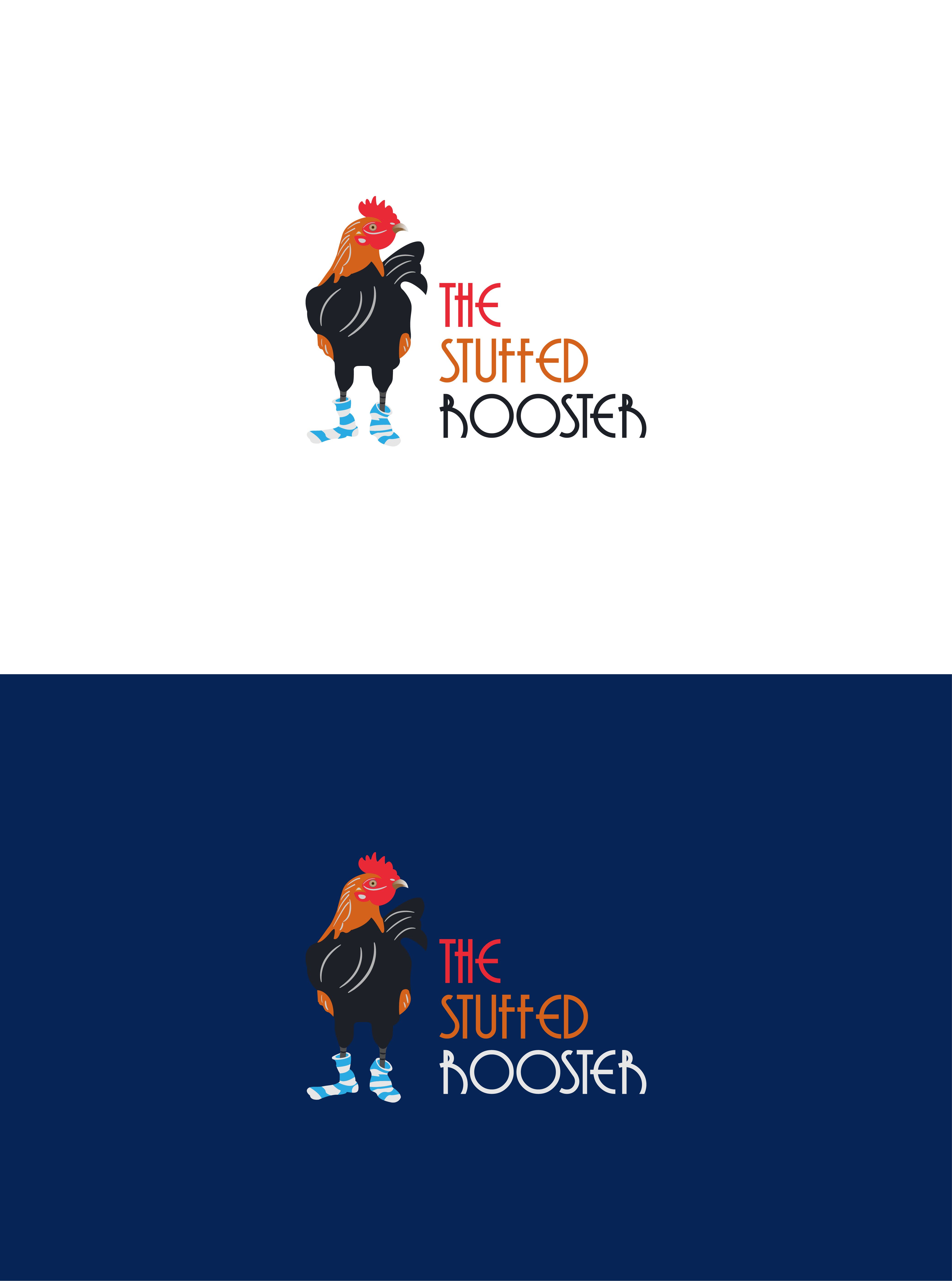 Blue Rooster Restaurant Logo - The Stuffed Rooster #Restaurant #Logo_Design | Logo Design ...