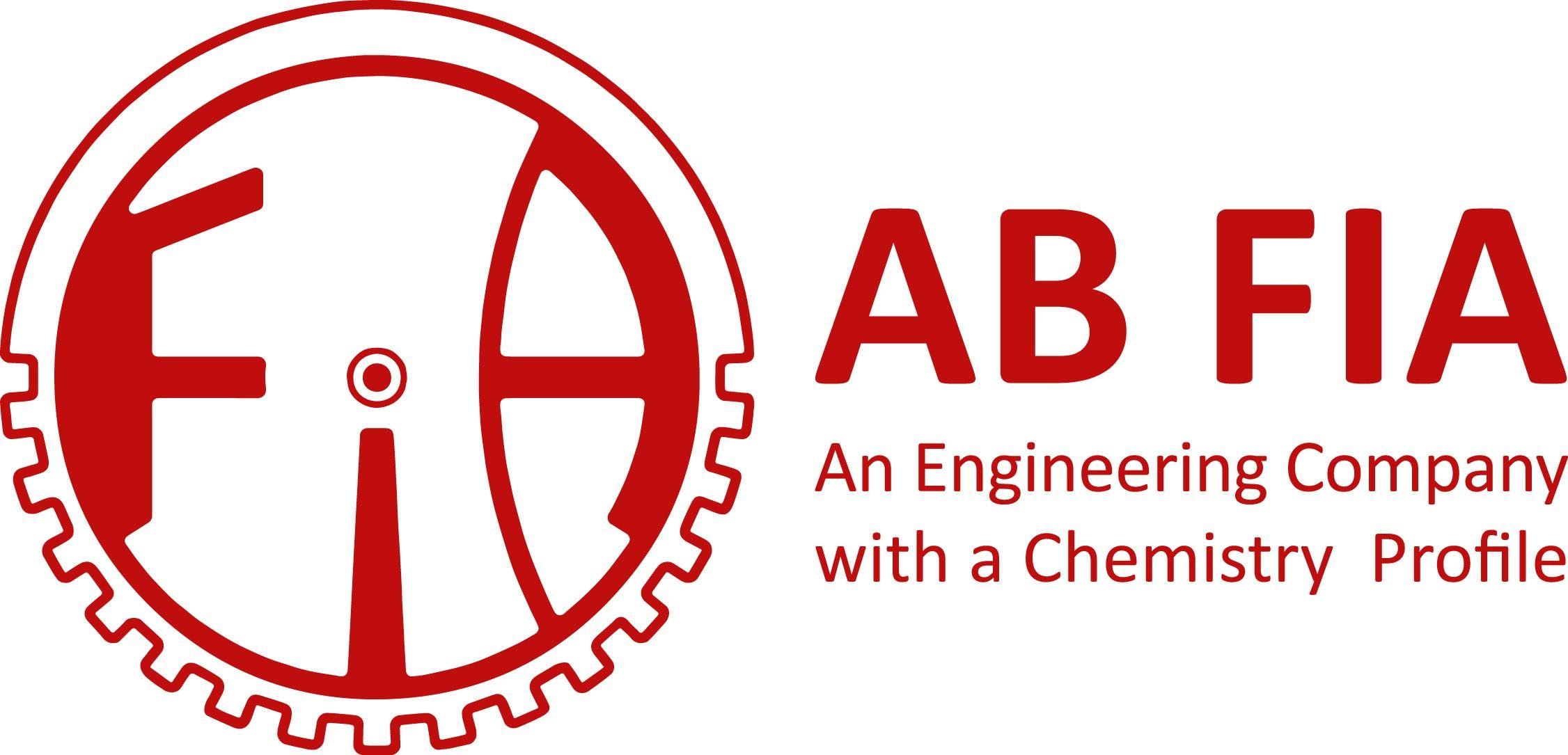 Profile with Red Oval Logo - AB FIA Logo Aerosol Society